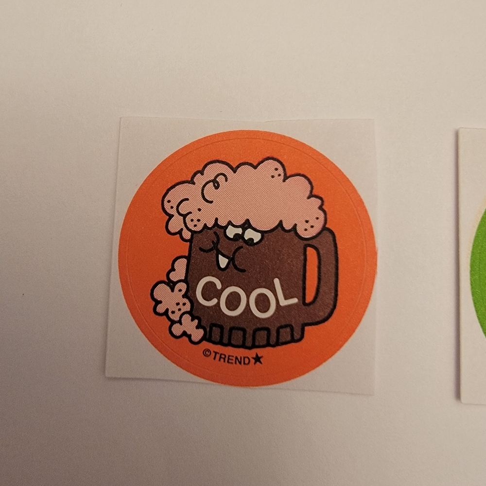 TREND Retro Scratch N Sniff Sticker Set Coke Ice Cream RootBeer - Picture 4 of 5
